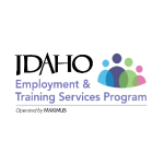 Idaho Employment & Training Program by Maximus Logo